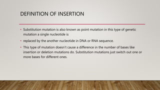 Presentation of substitution mutation.pptx