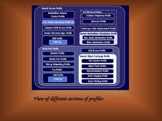 View of different sections of profiles
 