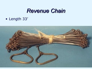 Revenue Chain
• Length 33’
 