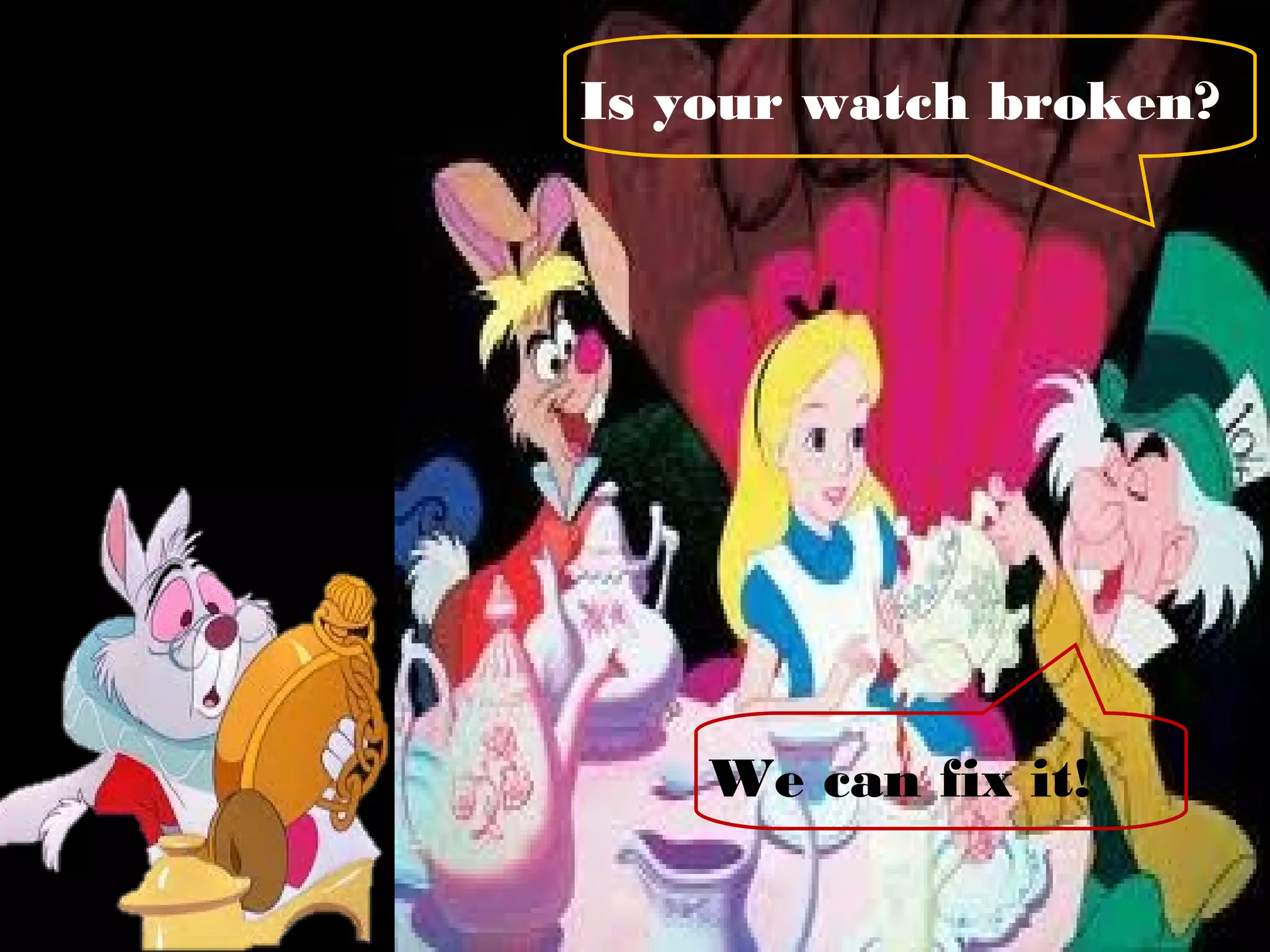 Presentation of the white rabbit | PPT