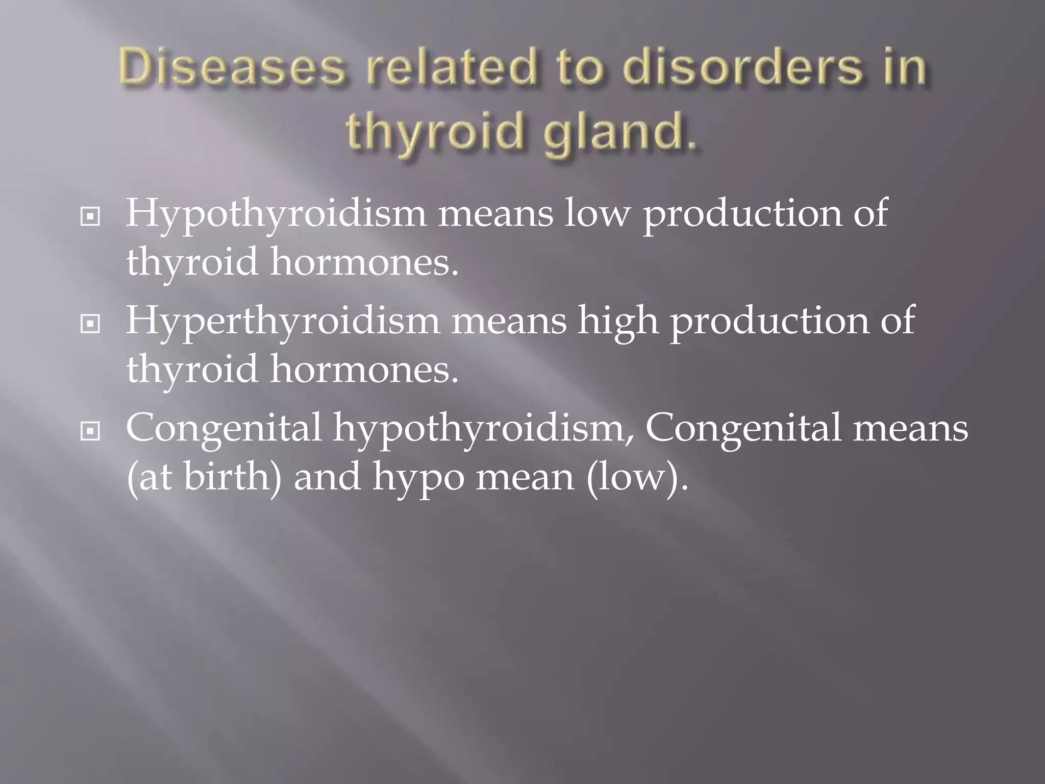 Congenital Hypothyroidism | PPT