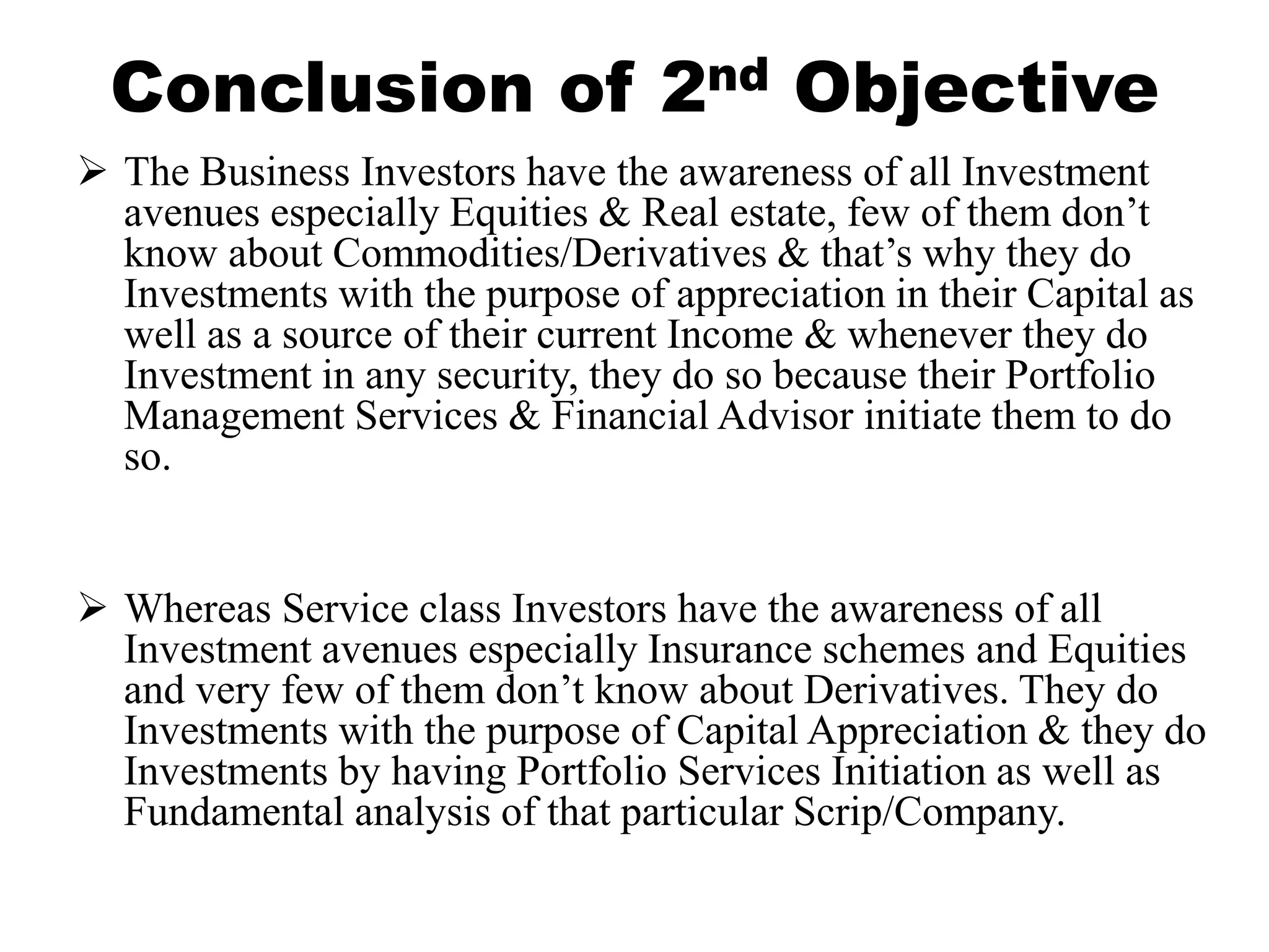 Fig 4.1:- The Investors’ Demographic Profile (Gender)