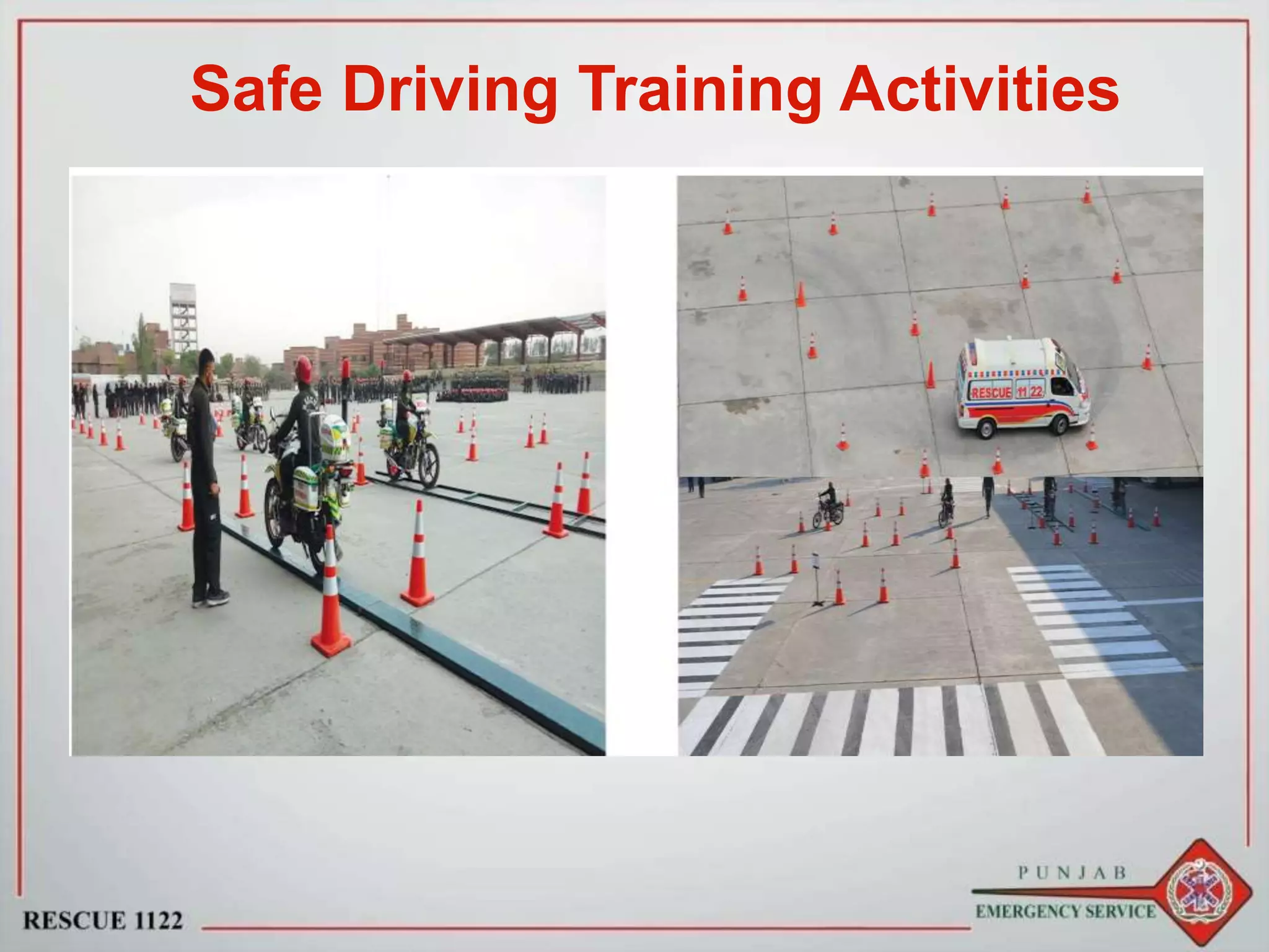 Safe Driving Training Activities
 