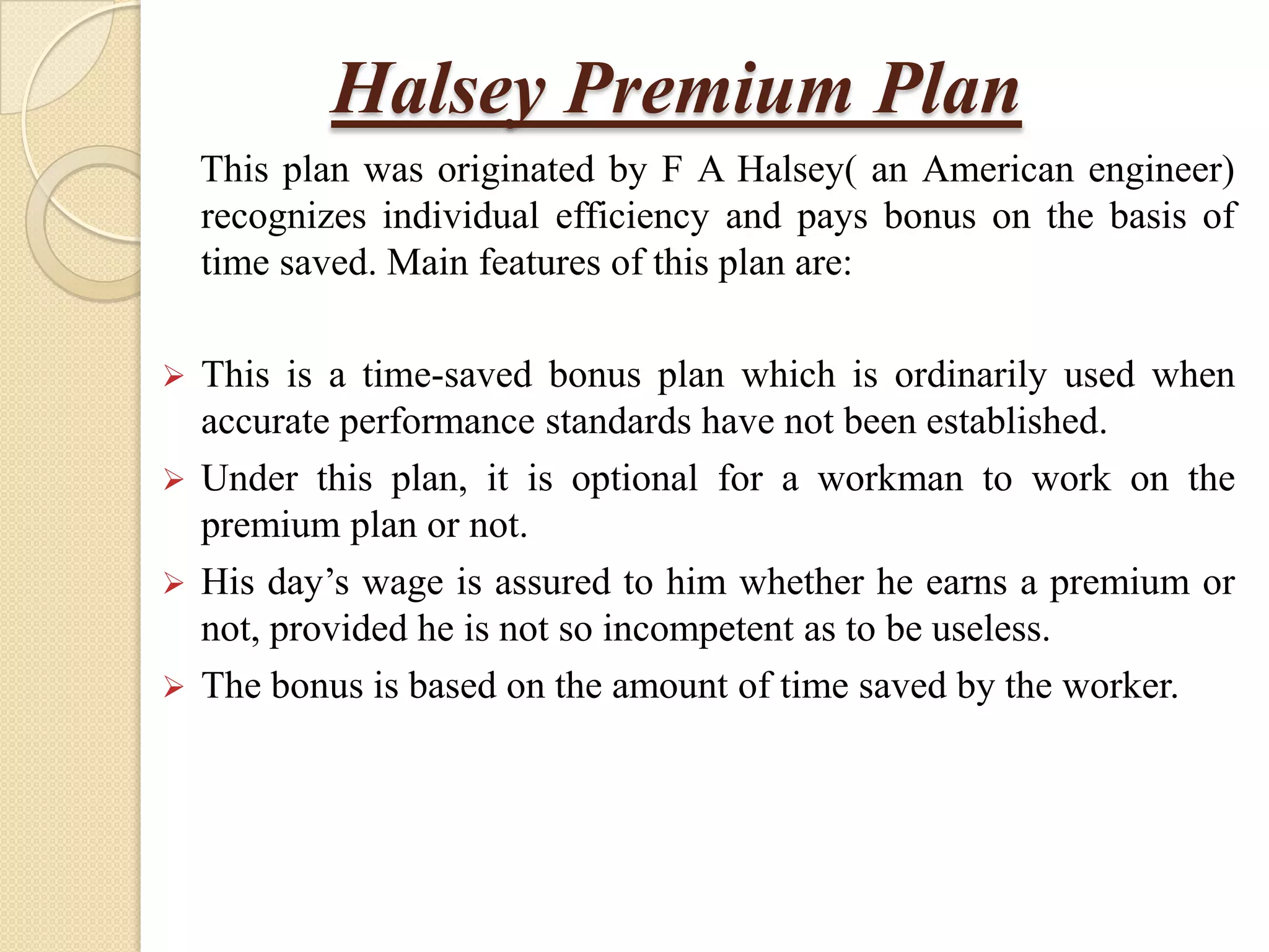 Presentation of types_of_incentive_plan | PPTX