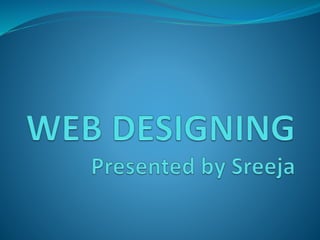 powerpoint presentation on web design