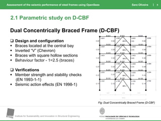 Assessment of the seismic performance of steel frames using OpenSees | PDF