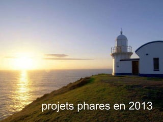 projets phares en 2013

 