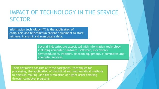 Essay on service sector statistics