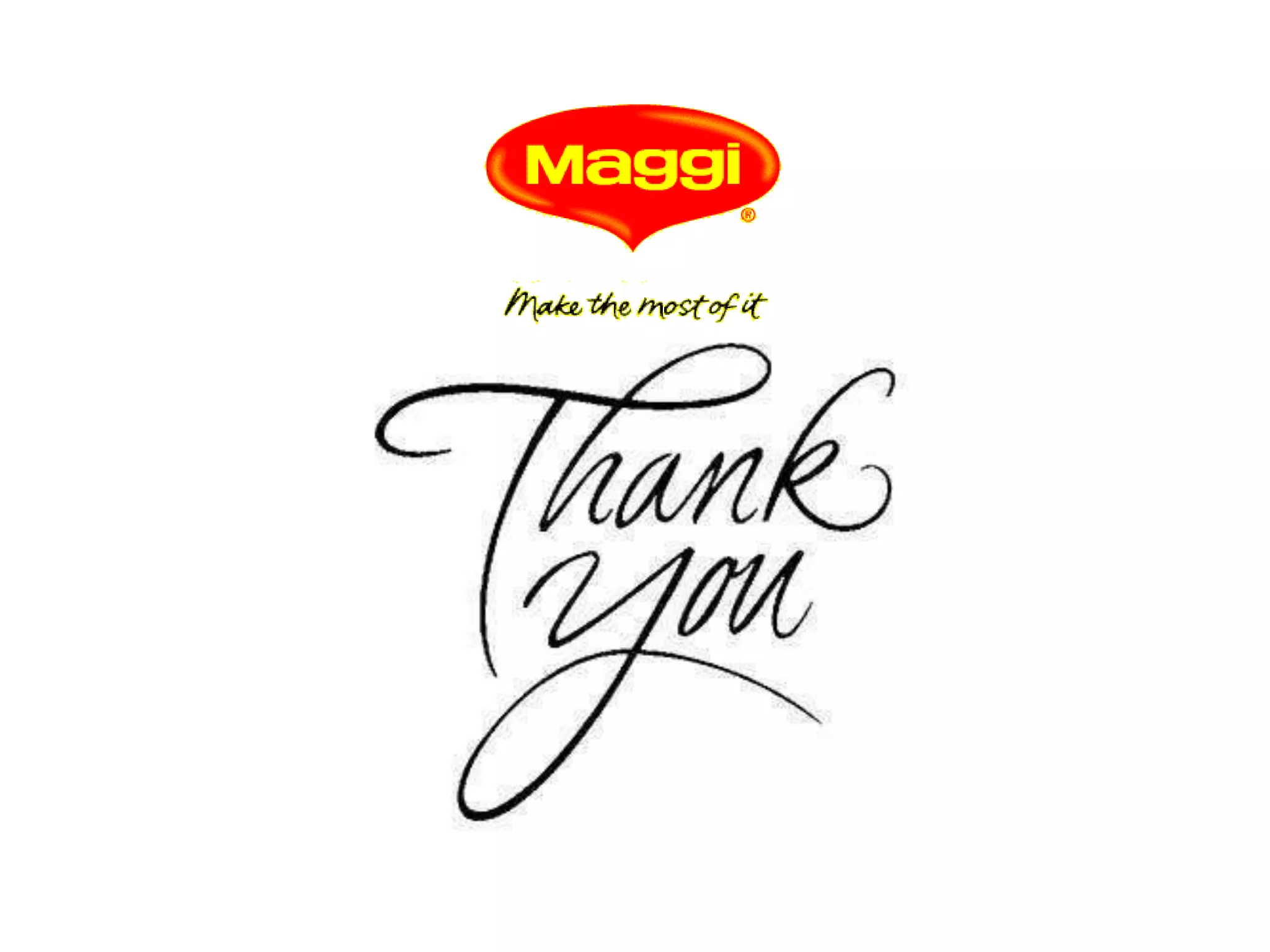 Presentation on Maggi