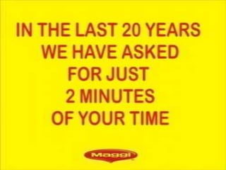 Presentation on Maggi