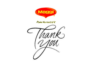 Presentation on Maggi