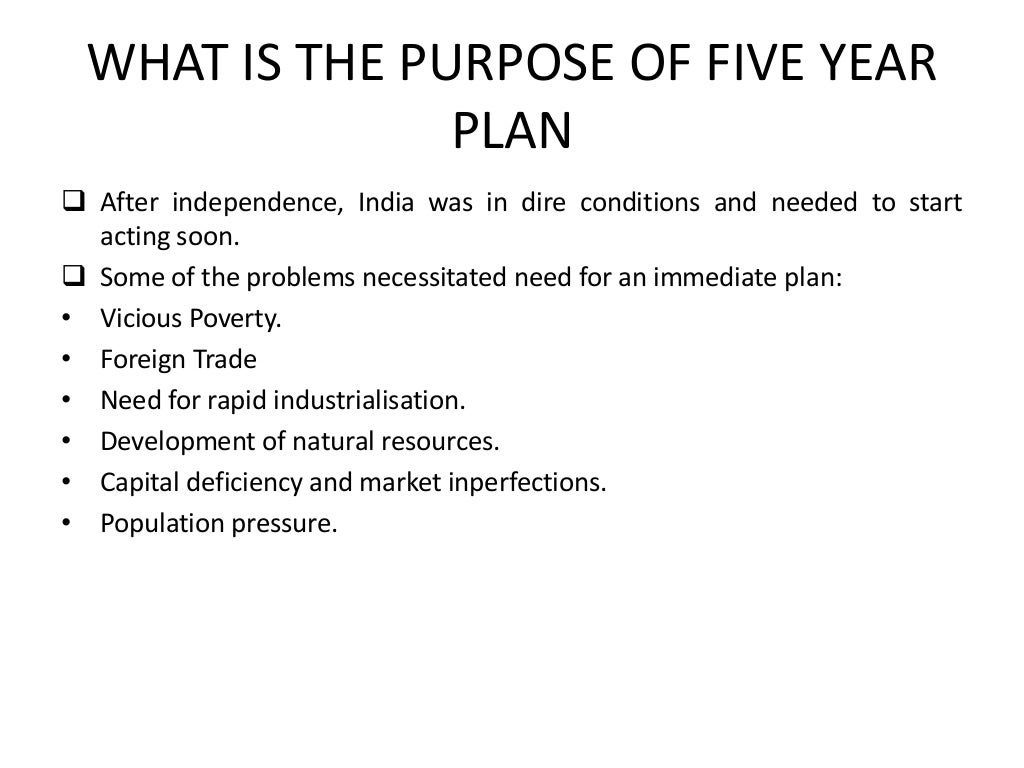 FOURTH FIVE YEAR PLAN