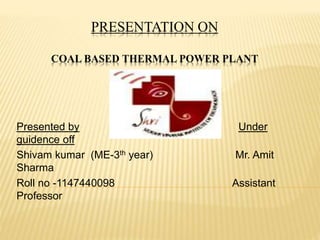 Coal Power Plant Presentation | PPT