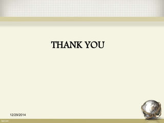 THANK YOU
12/29/2014 21
 