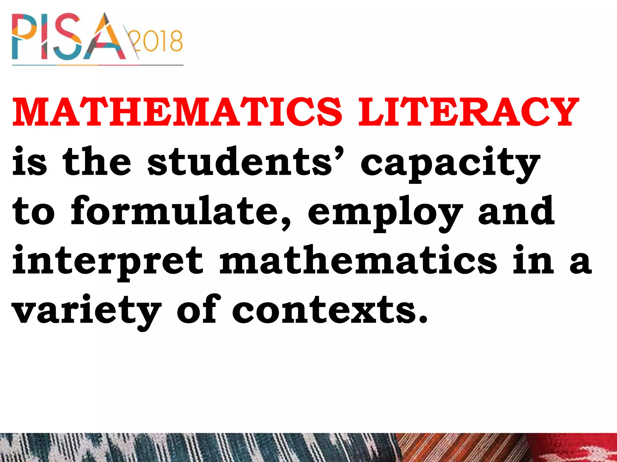 Presentation on 2018 PISA Result.pptx