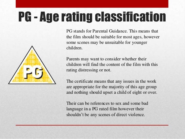 What Is Pg Rating Age – Age ratings and film classification – QGMHTP