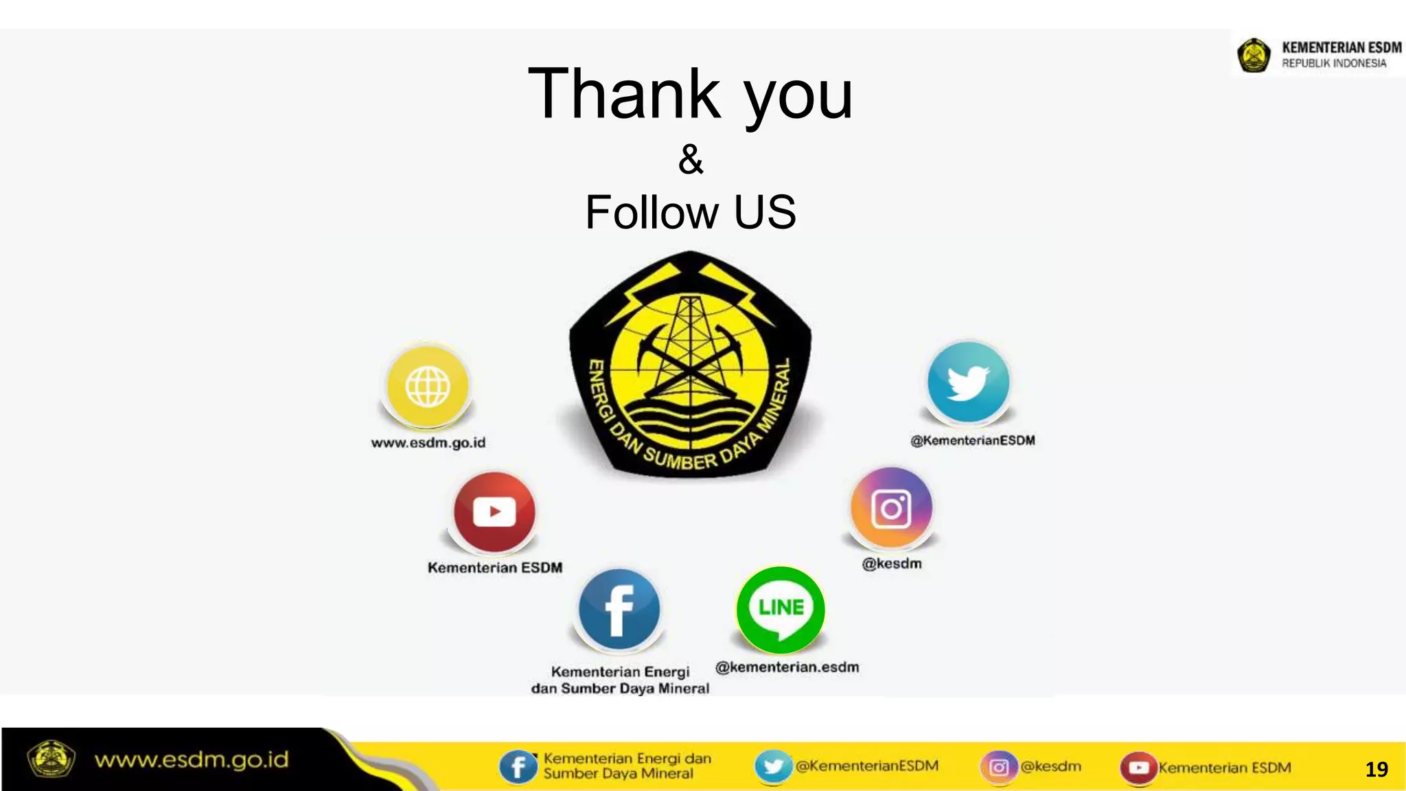 19
Thank you
&
Follow US
 