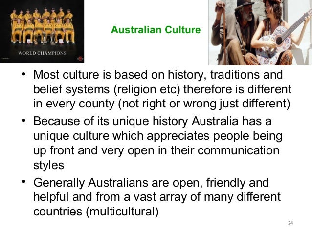 australian presentation