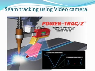 Seam tracking using Video camera
 