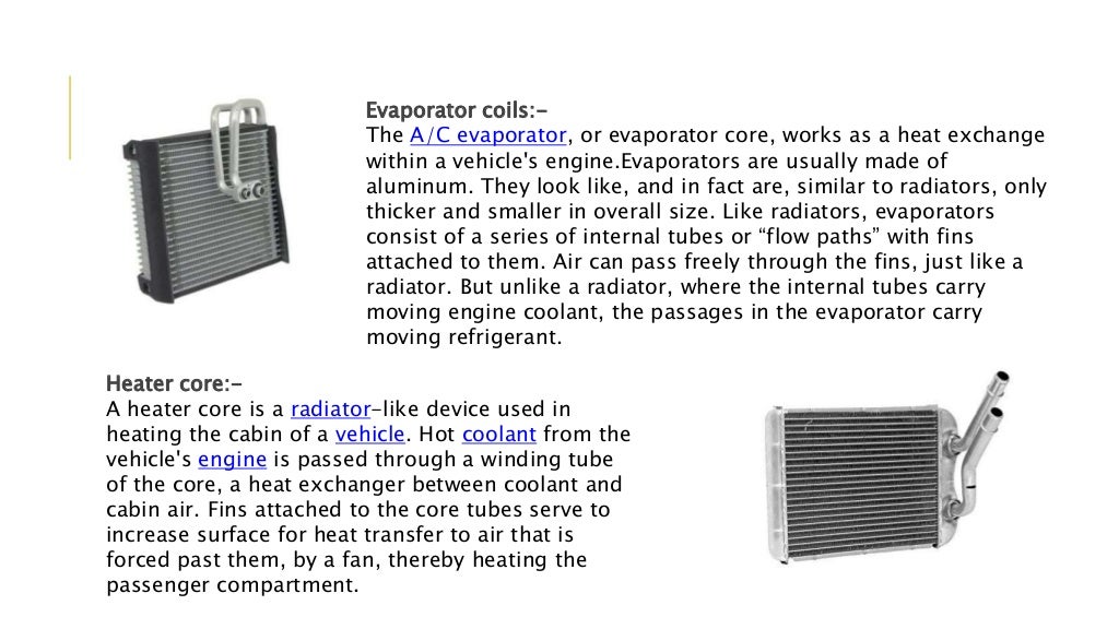 Presentation on automobile hvac system