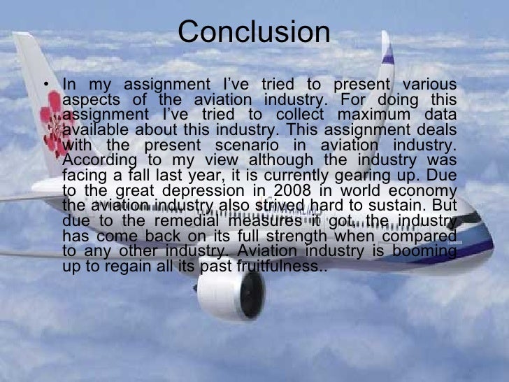 conclusion for aviation assignment