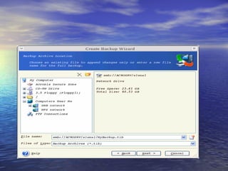 Presentation on backup and recoveryyyyyyyyyyyyy