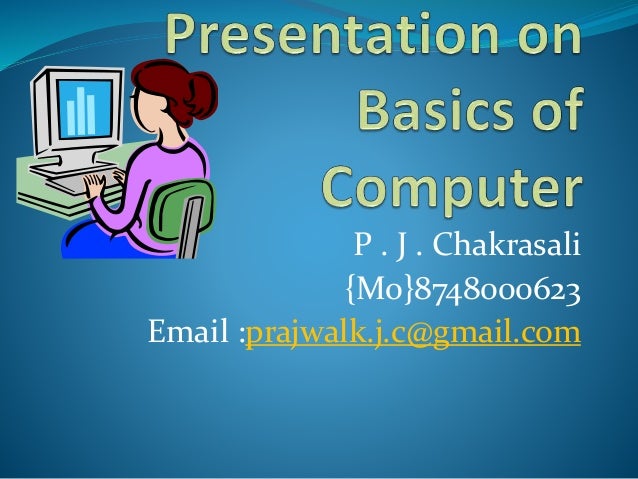 presentation on any computer topic