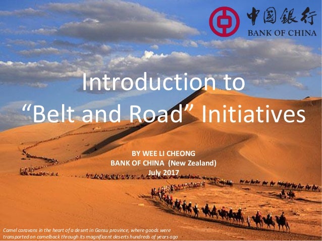 Presentation on belt and road