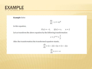 Presentation on bernoulli | PPTX