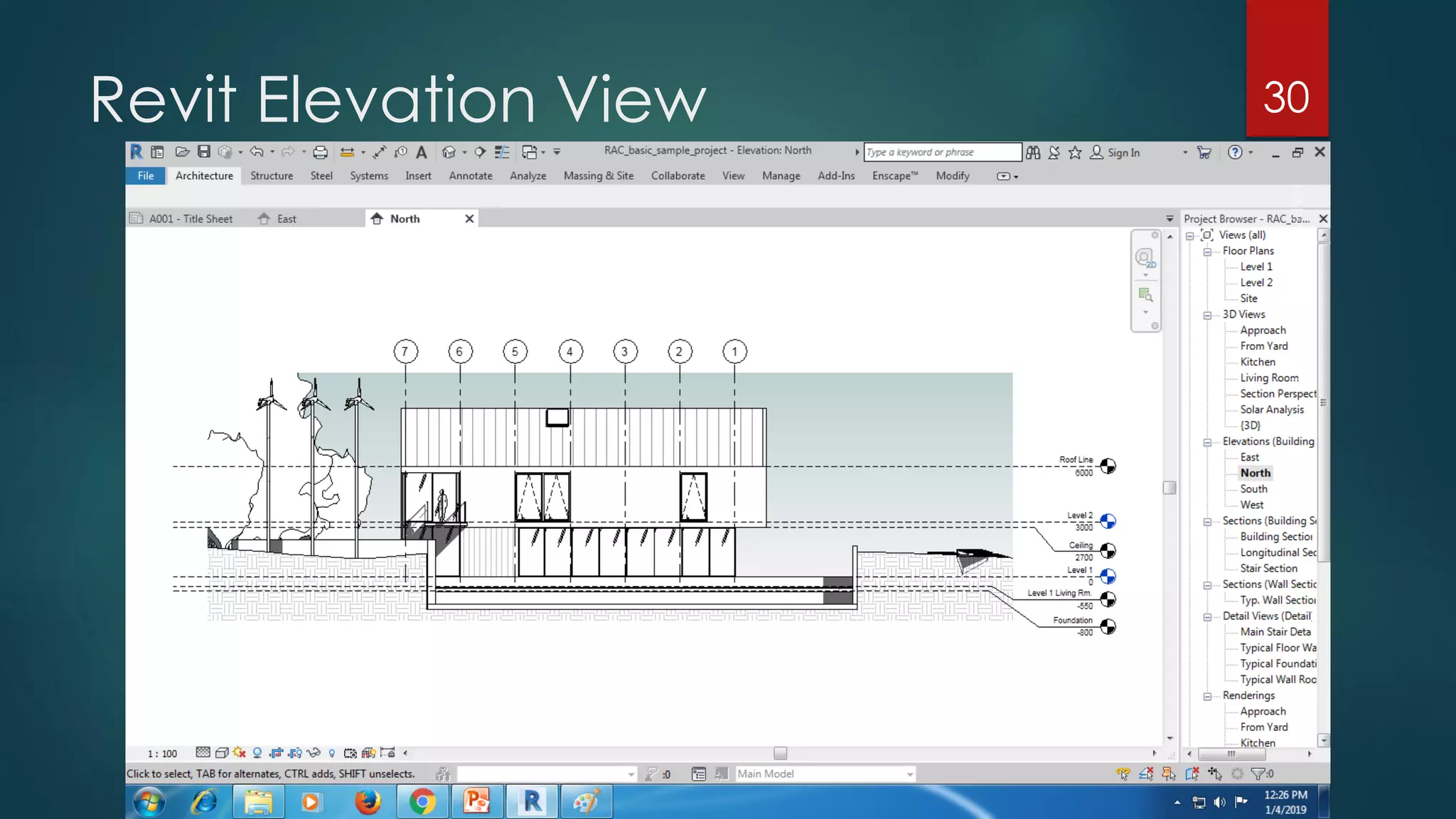 Revit Elevation View 30
 