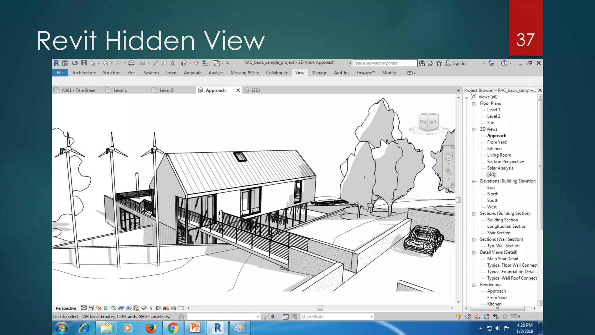 Revit Hidden View 37
 