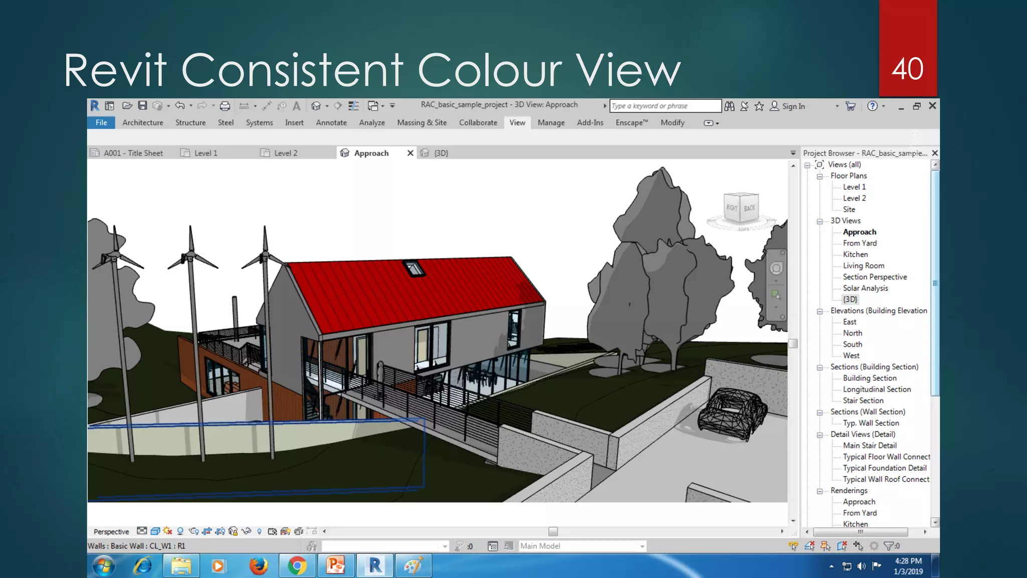 Revit Consistent Colour View 40
 