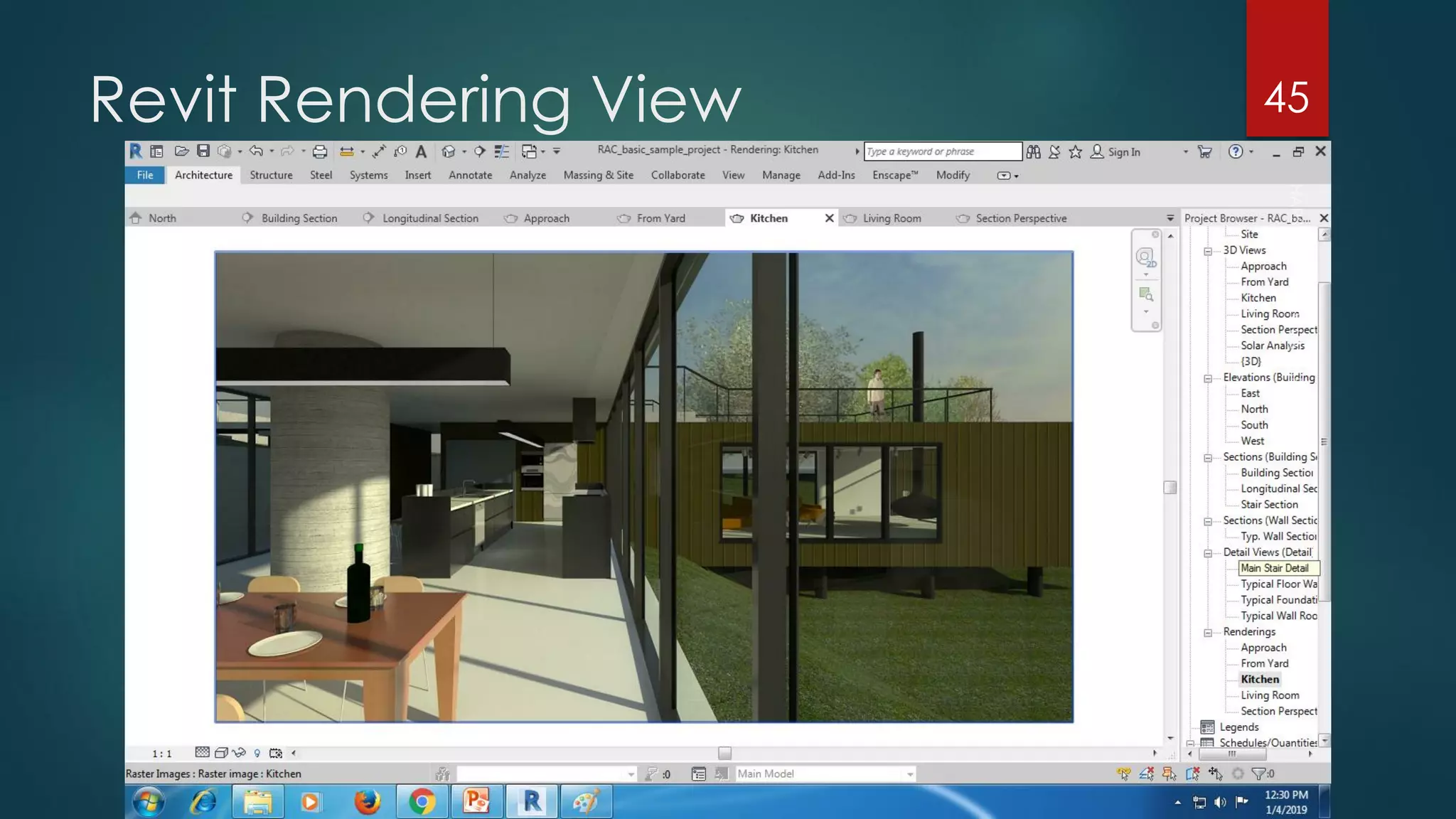 Revit Rendering View 45
 