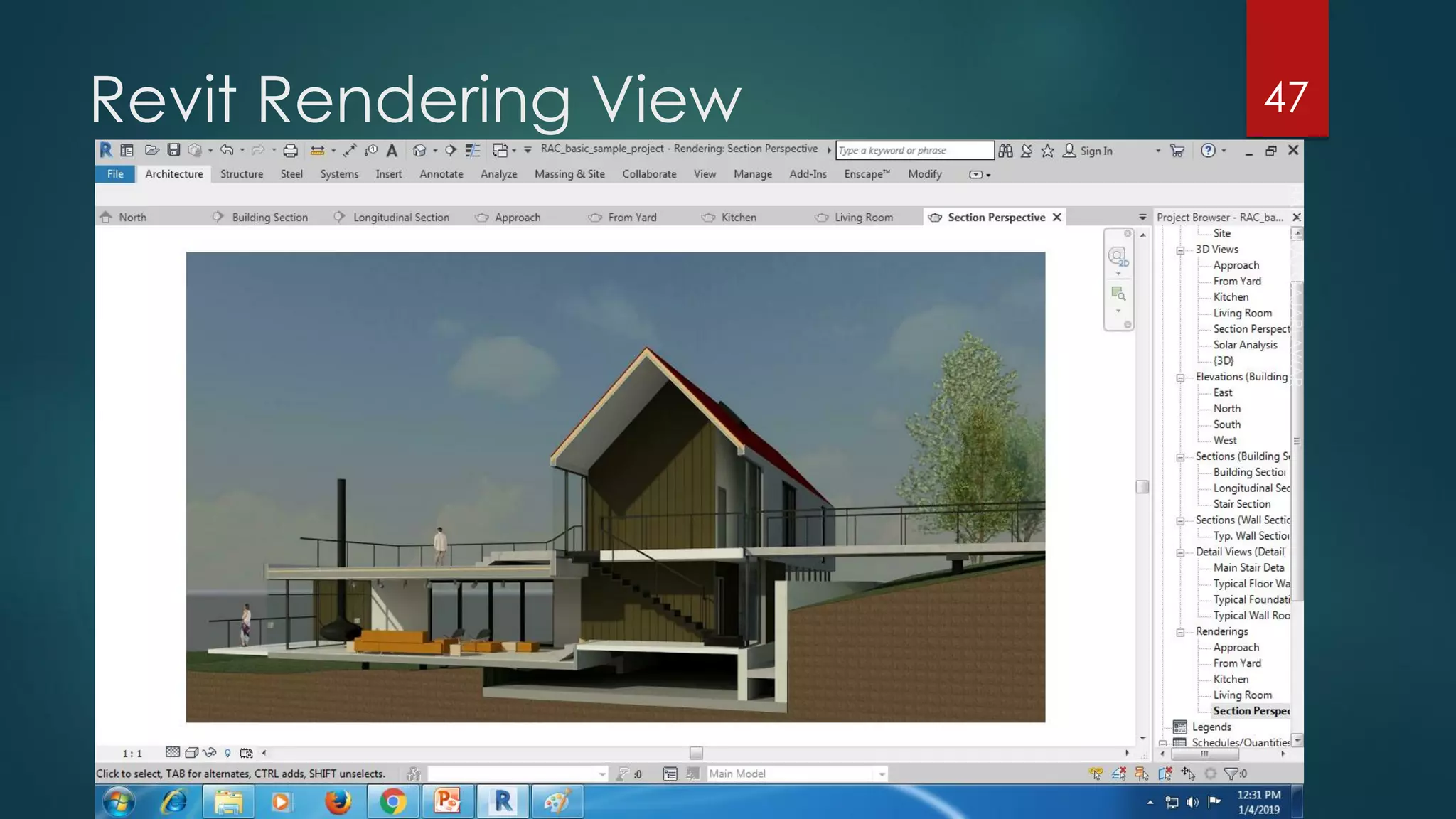 Revit Rendering View 47
 