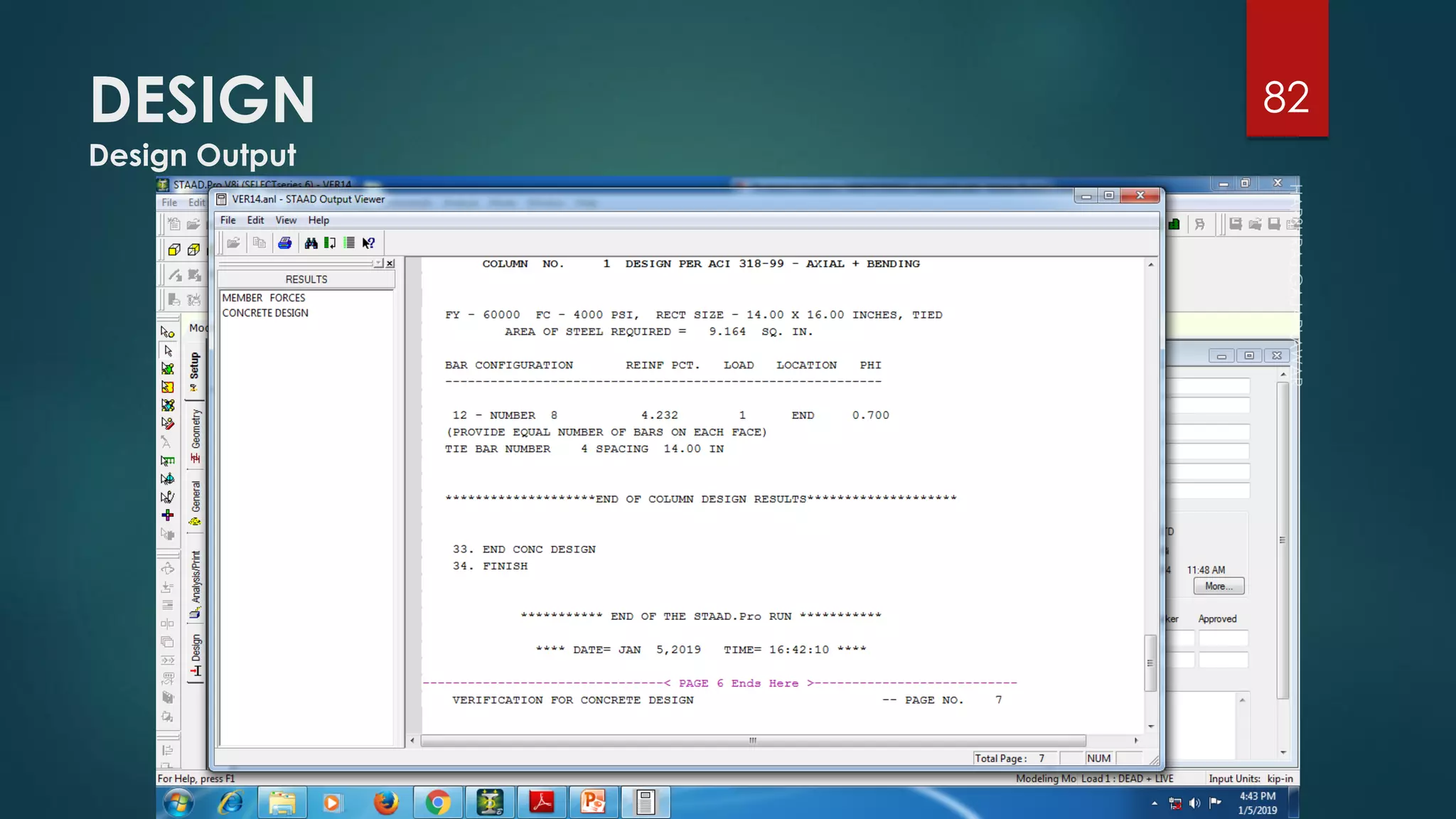 DESIGN
Design Output
82
 
