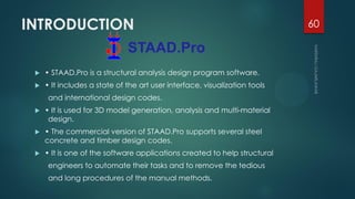 Presentation on bim auto cad revit and staad pro | PDF