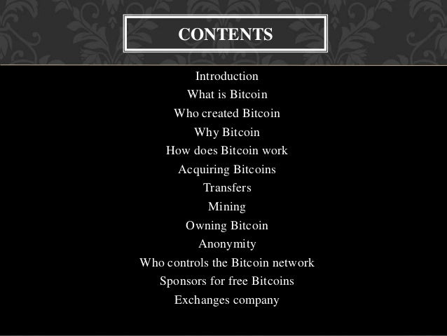 Bitcoin as Conditioner: Rolling Out One World Currency
