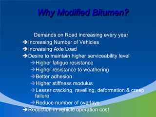 Presentation on Bitumen and relevant specifications | PPTX