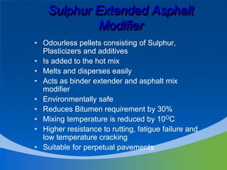 Presentation on Bitumen and relevant specifications | PPTX