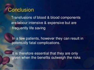 BLOOD TRANSFUSION