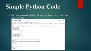 Presentation on BornoNet Research Paper and Python Basics | PPTX