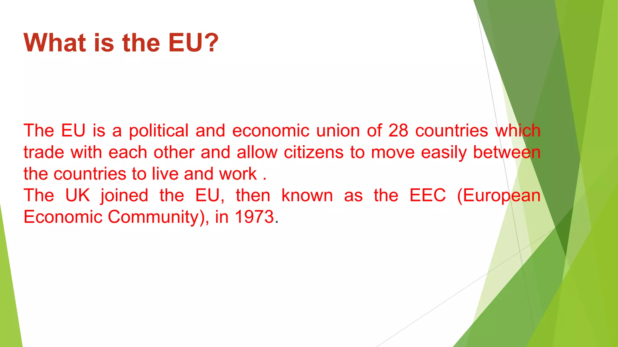 Presentation on Brexit | PPTX