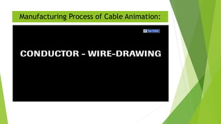 Presentation on cables | PPTX