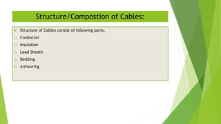 Presentation on cables | PPTX
