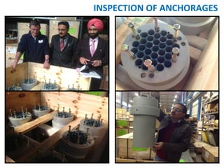 INSPECTION OF ANCHORAGES
106
 