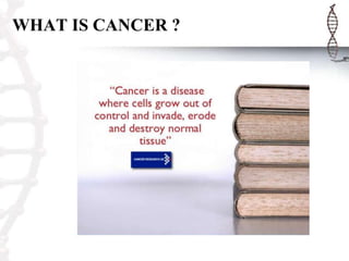 WHAT IS CANCER ?
 