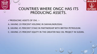 Ongc Assets Presentation on Case Study of ONGC.pptx