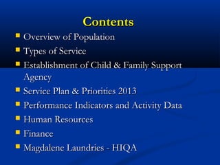 Presentation on children & families | PPT