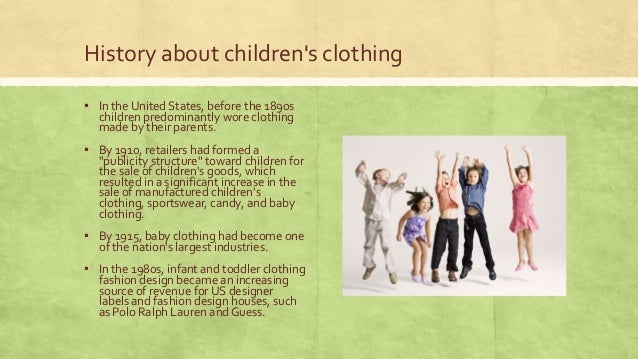 presentation on children's wear presentation on children's wear, Presentation templates