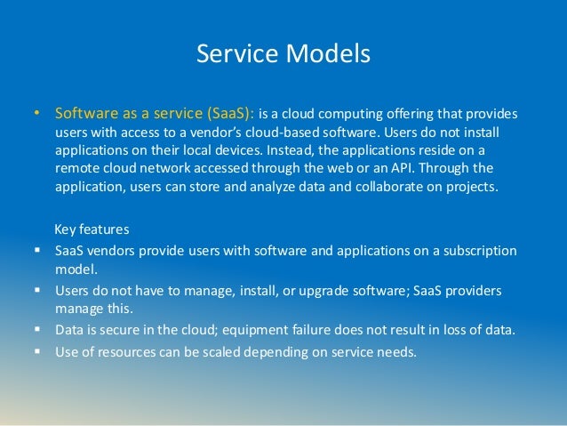 Presentation On Cloud Computing